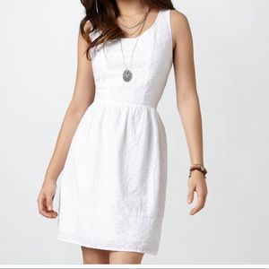 American Eagle Eyelet Cutout Dress
